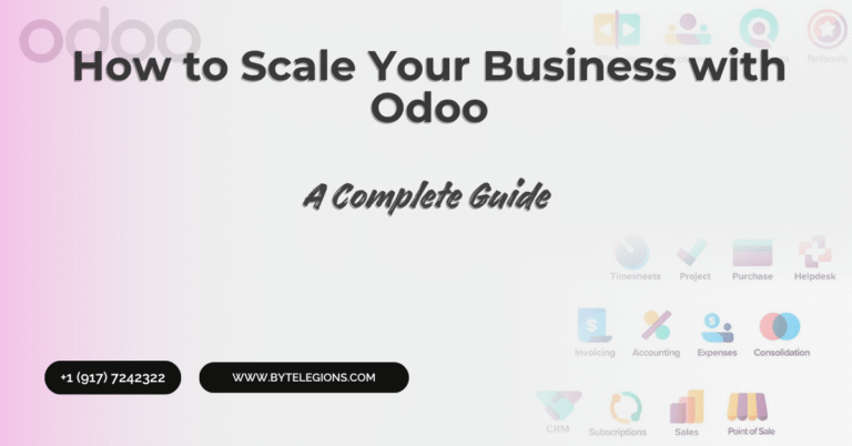 How to Scale Your Business with Odoo