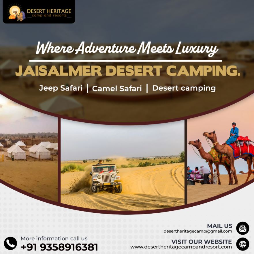 Jeep Safari Sam Sand Dunes Jaisalmer