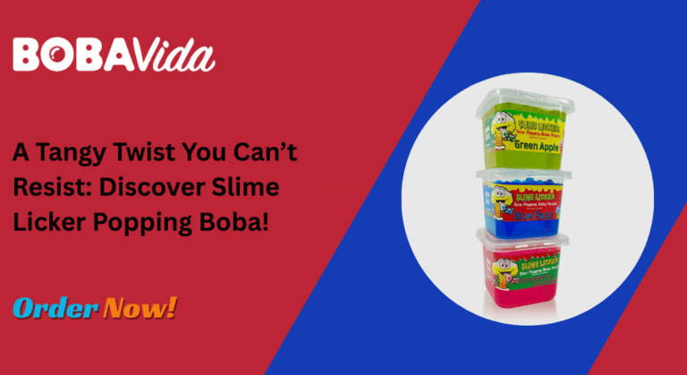 Slime Licker Popping Boba