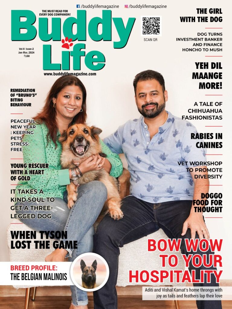 dog magazine cover