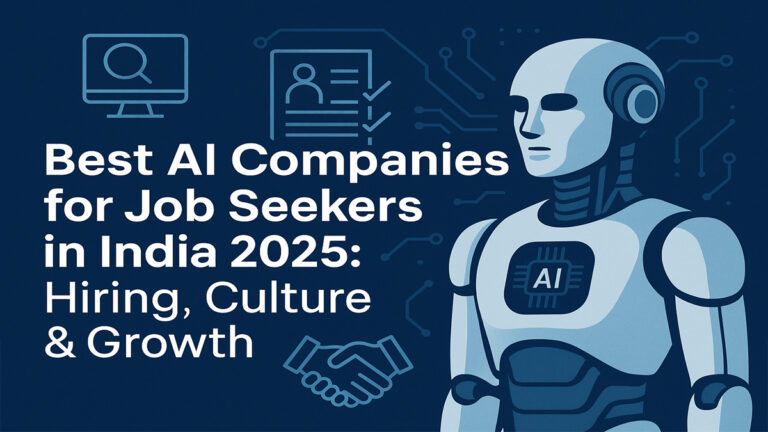 Best AI Companies for Job Seekers in India 2025
