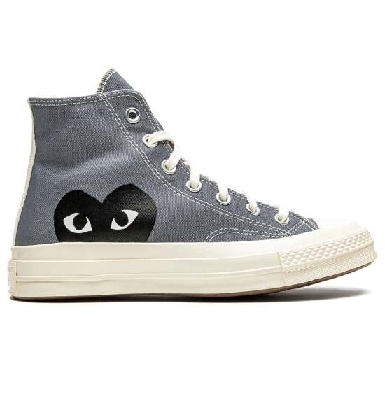 CDG Converse Grey High