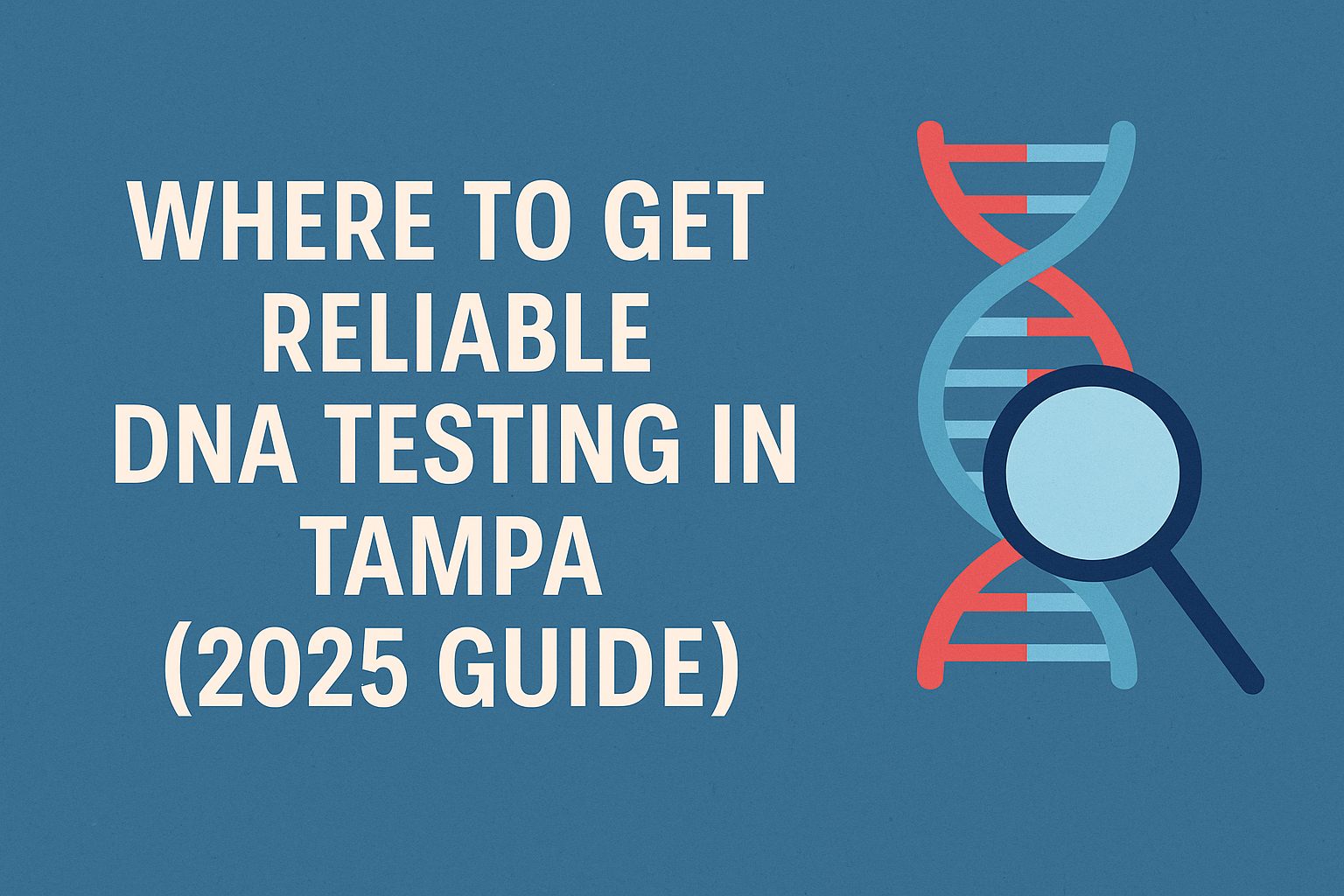 Where to Get Reliable DNA Testing in Tampa (2025 Guide)