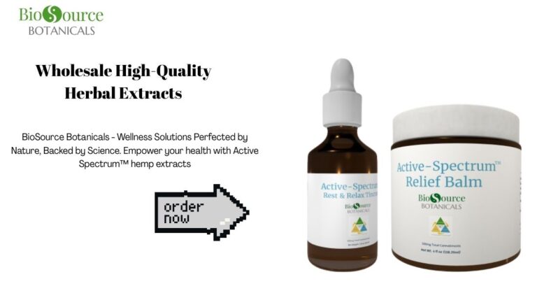 Wholesale High-Quality Herbal Extracts