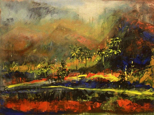 abstract painting in Noida