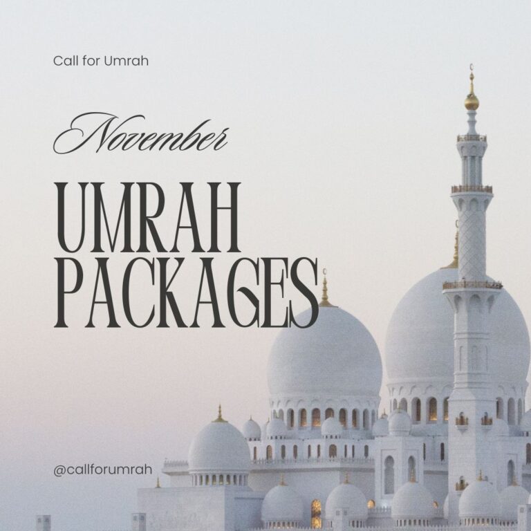 November Umrah Packages 2025 – All-Inclusive Cheap Deals UK