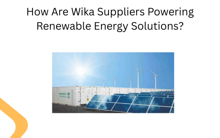 Wika Suppliers