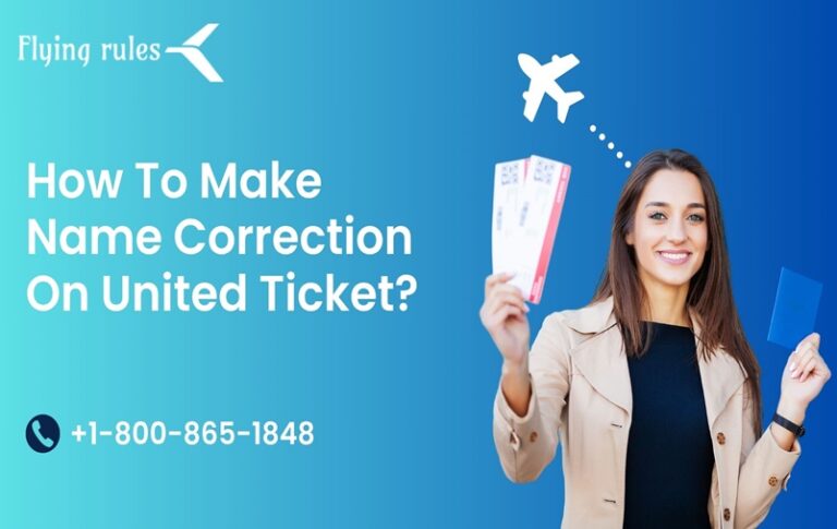 name correction on United ticket