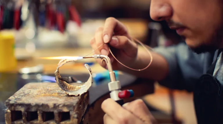 Jewelry repair shop