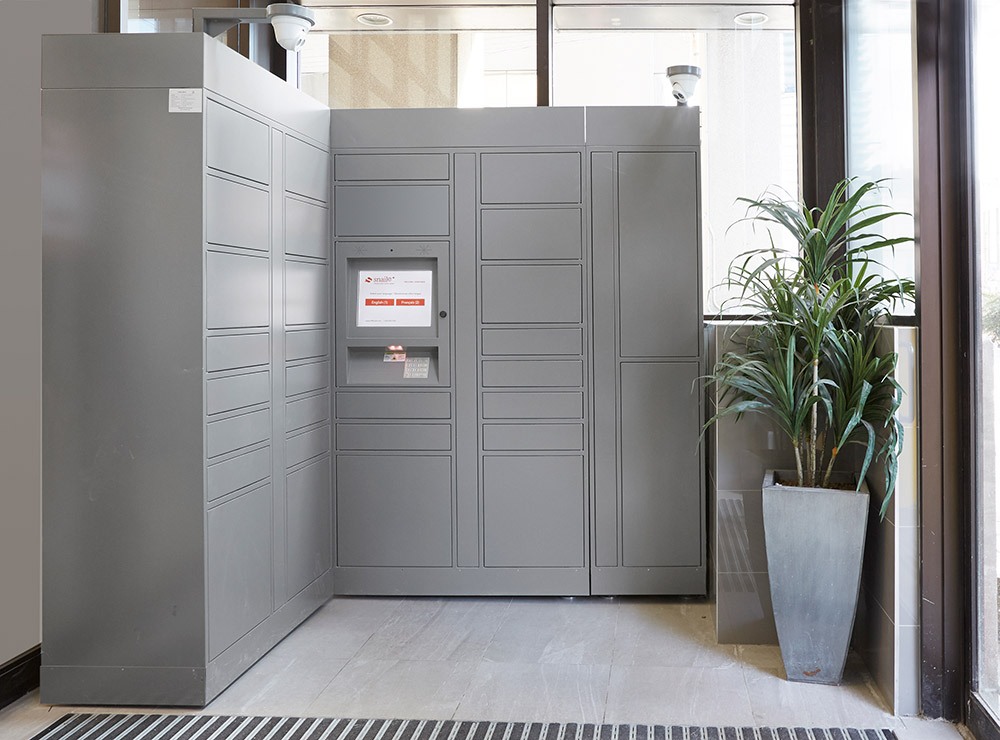Office lockers for employees