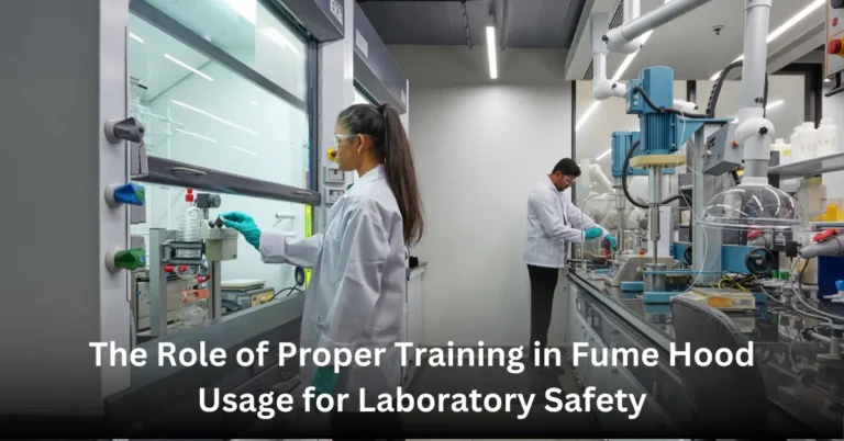 Proper Fume Hood Operation in Laboratories