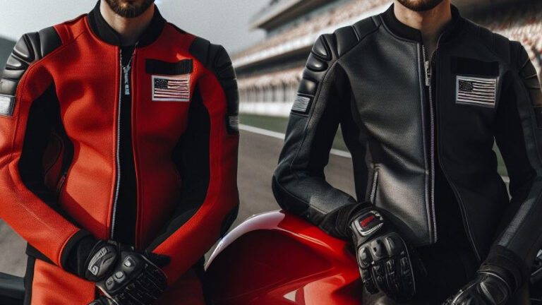 Red-or-Black-motogp-jackets