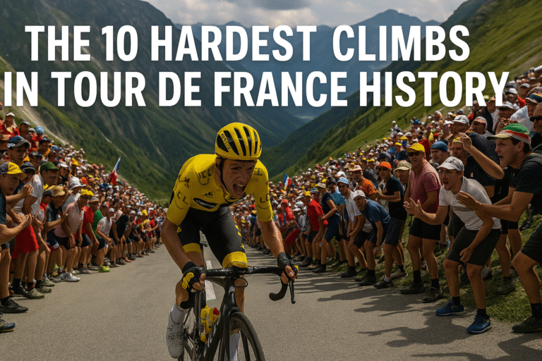 The 10 Hardest Climbs in Tour de France History