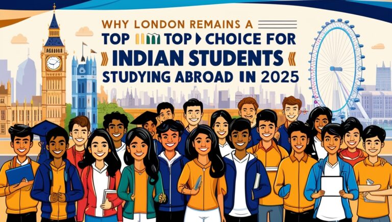 Why London Remains a Top Choice for Indian Students Studying Abroad in 2025 