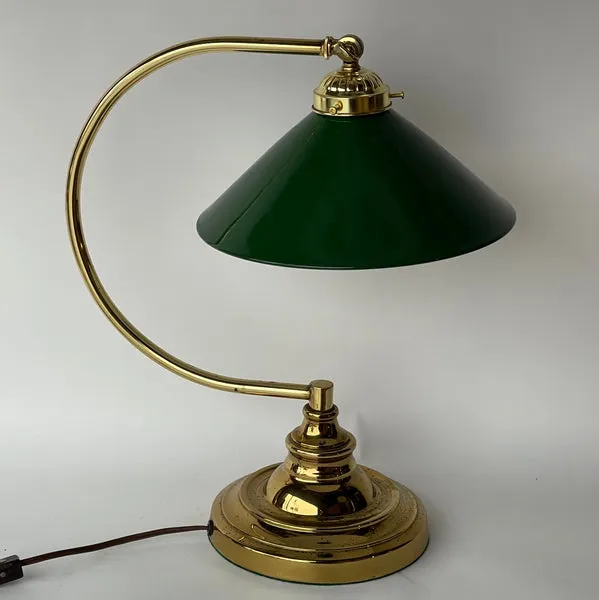 antique brass desk lamp​