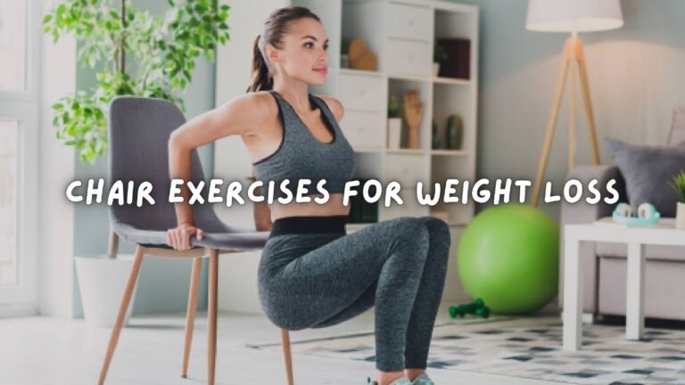 Sit, Sweat, and Slim: Unlocking Weight Loss with Chair Exercises