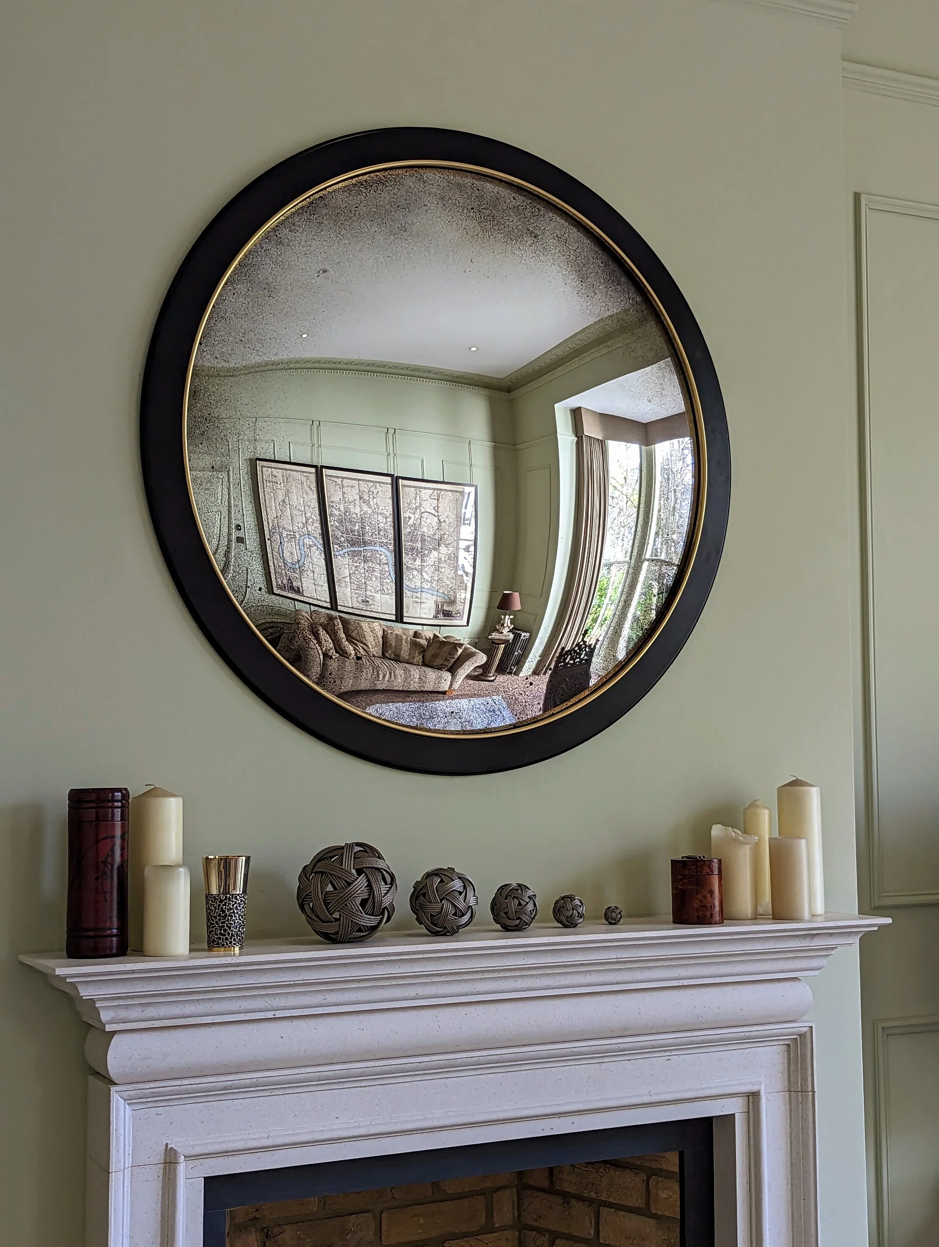 antique frameless mirrors for sale