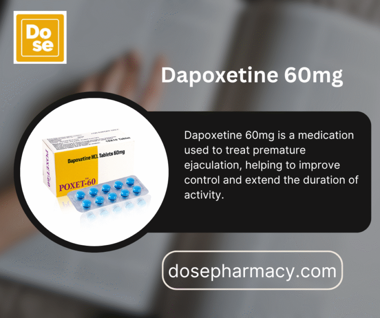 How to Take Dapoxetine Safely and Effectively