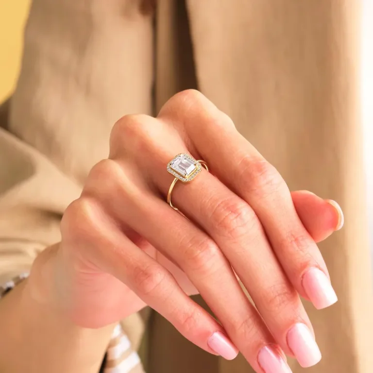 emerald diamond engagement rings