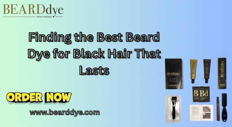 best beard dye for black hair