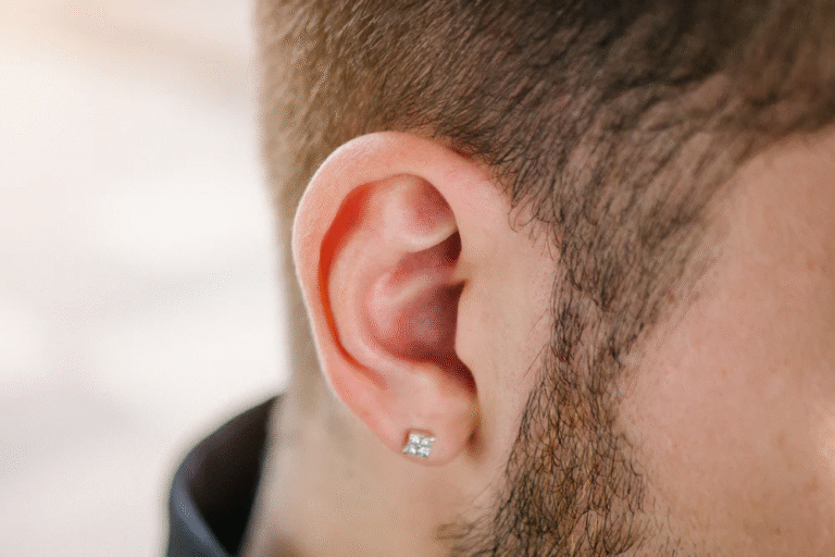 Ear Piercing for Men