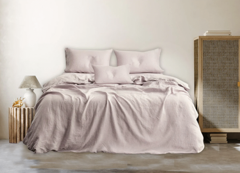 linen bedsheets