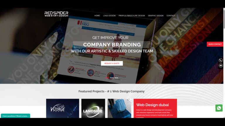 redspider-design banner