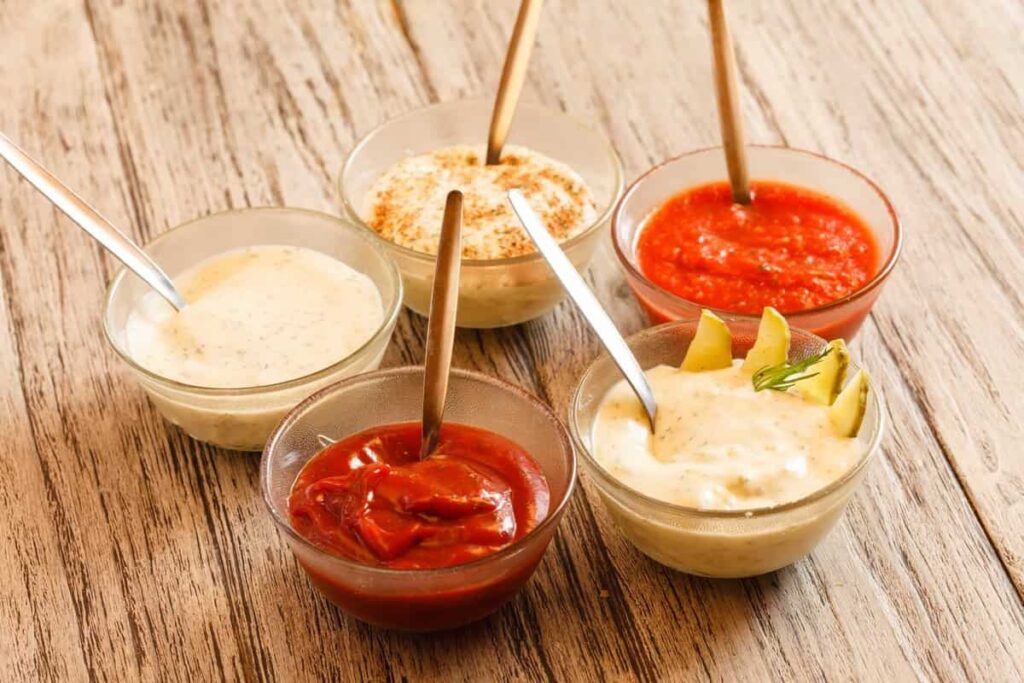 different-sauces