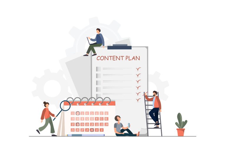 social media content calendar