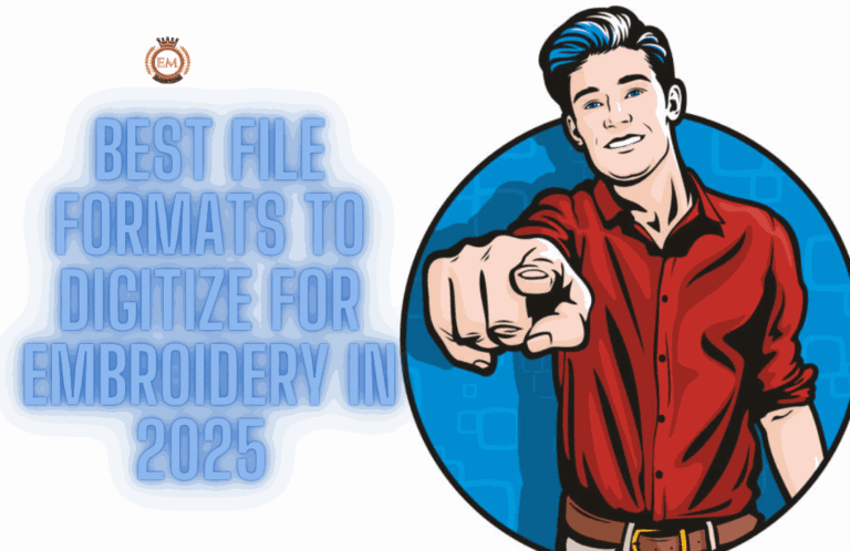 Best File Formats to Digitize for Embroidery in 2025