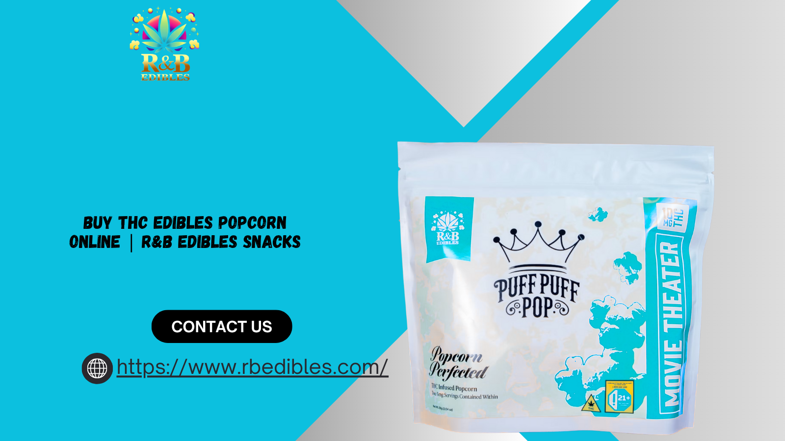 Buy THC Edibles Popcorn