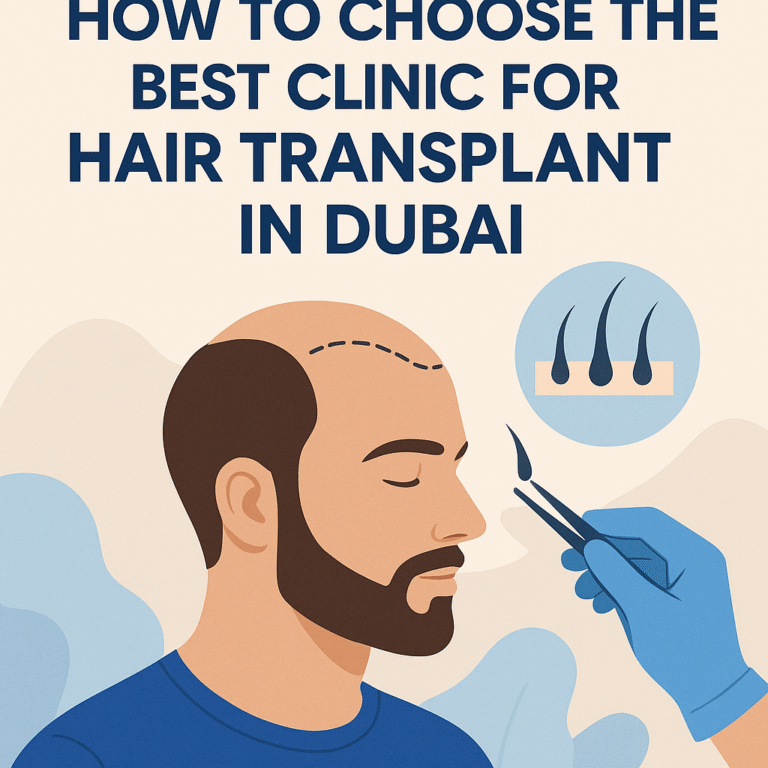 How to Choose the Best Clinic for Hair Transplant in Dubai