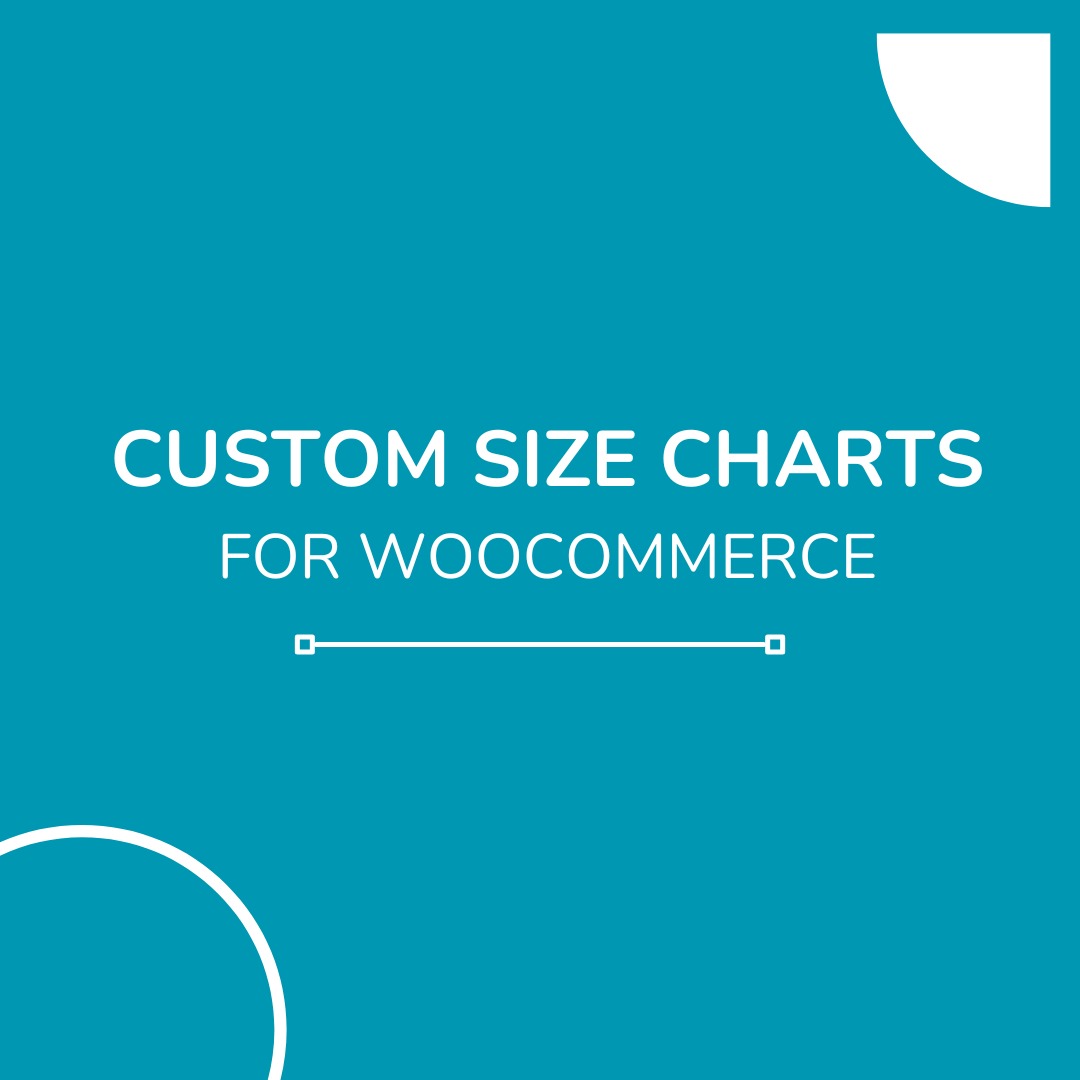 WooCommerce size chart