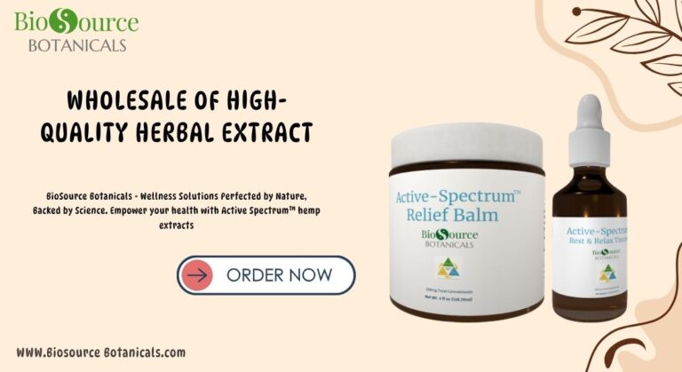Wholesale of high-quality herbal extract