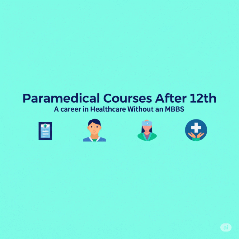 paramedical courses after 12th