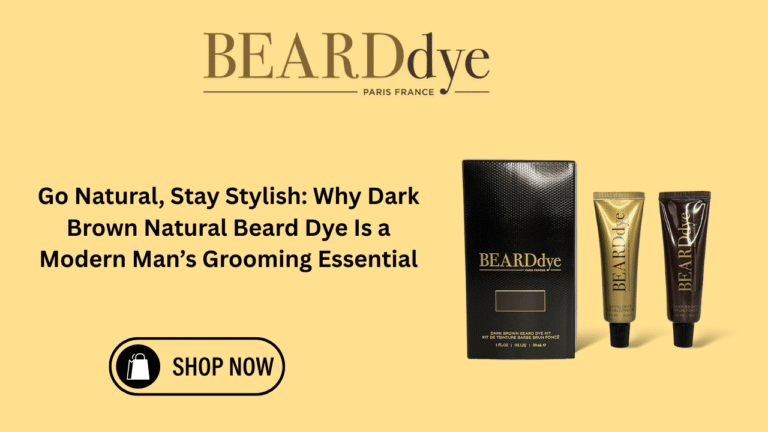 Dark Brown Natural Beard Dye