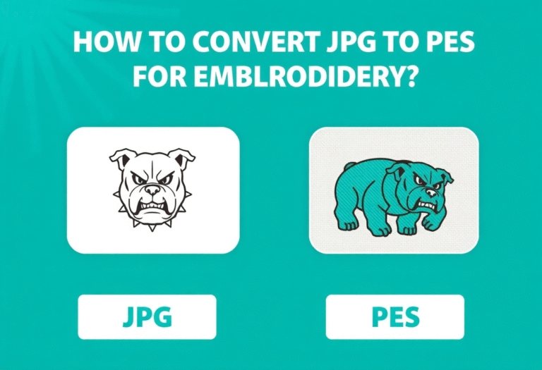 Convert JPEG to PES: Embroidery Guide 2025
