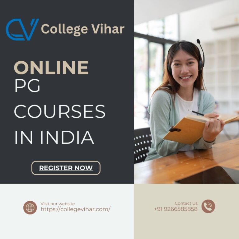 Explore Top Online PG Courses in India for 2025 Success