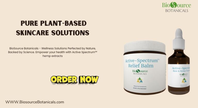 pure plant-based skincare solutions