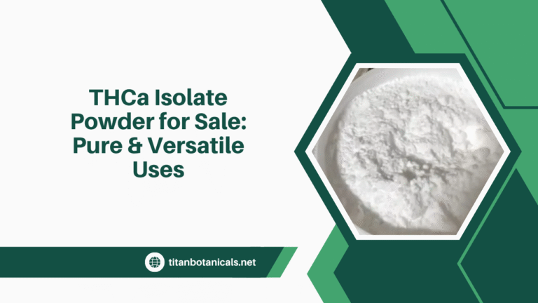THCa isolate powder for sale