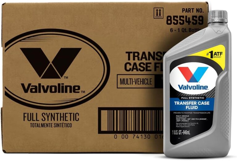valvoline transfer case fluid
