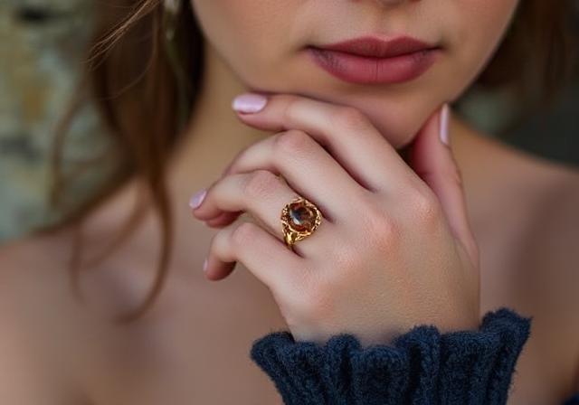 orange kyanite jewelry