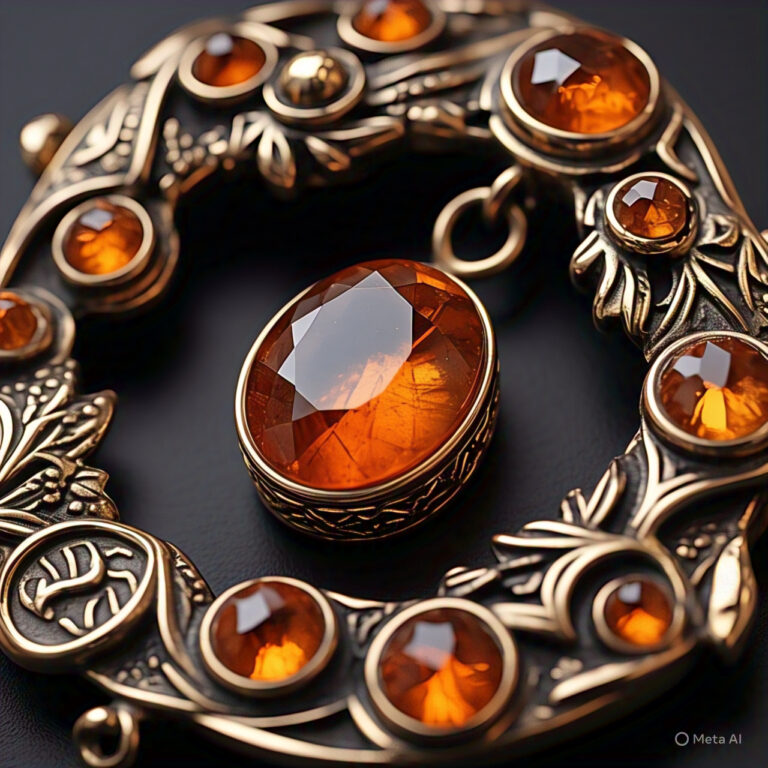 Orange Kyanite Jewelry In Your Inner Fireplace